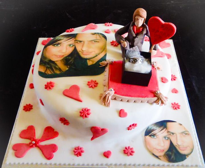 עוגה להצעת נישואים הדפסה