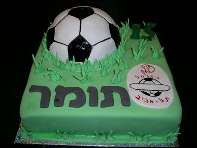 עוגה ליום הולדת הפועל תל אביב