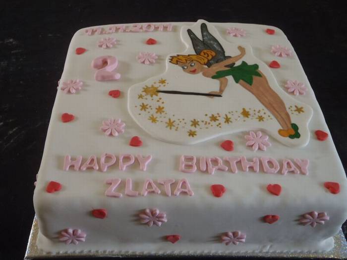 עוגה ליום הולדת טינקרבל