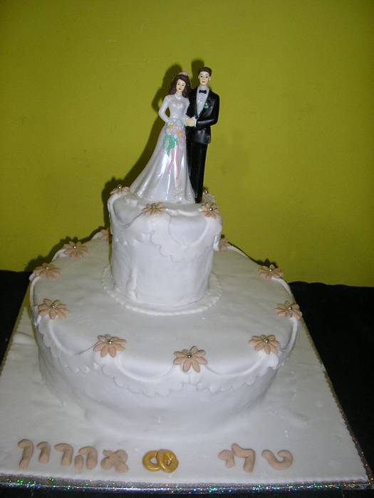 עוגת חתונה לטלי ואהרון