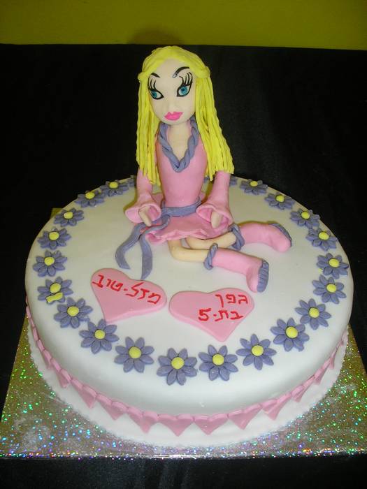 עוגת יום הולדת בראץ לבת