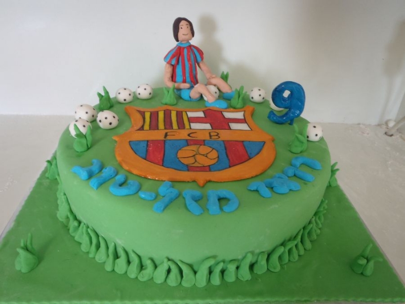 עוגת יום הולדת ברצלונה