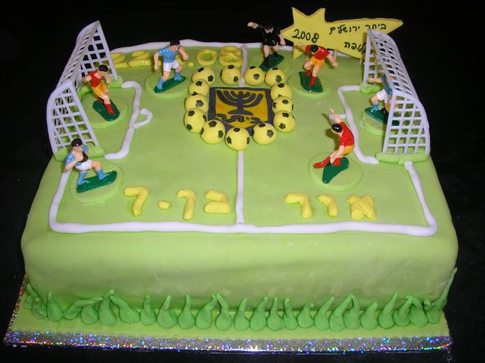עוגת יום הולדת כדורגל ביתר ירושליים