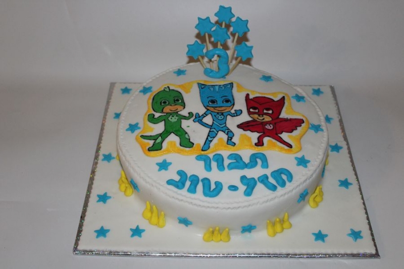 עוגת יום הולדת כוח פי גי