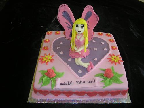 עוגת יום הולדת פייה